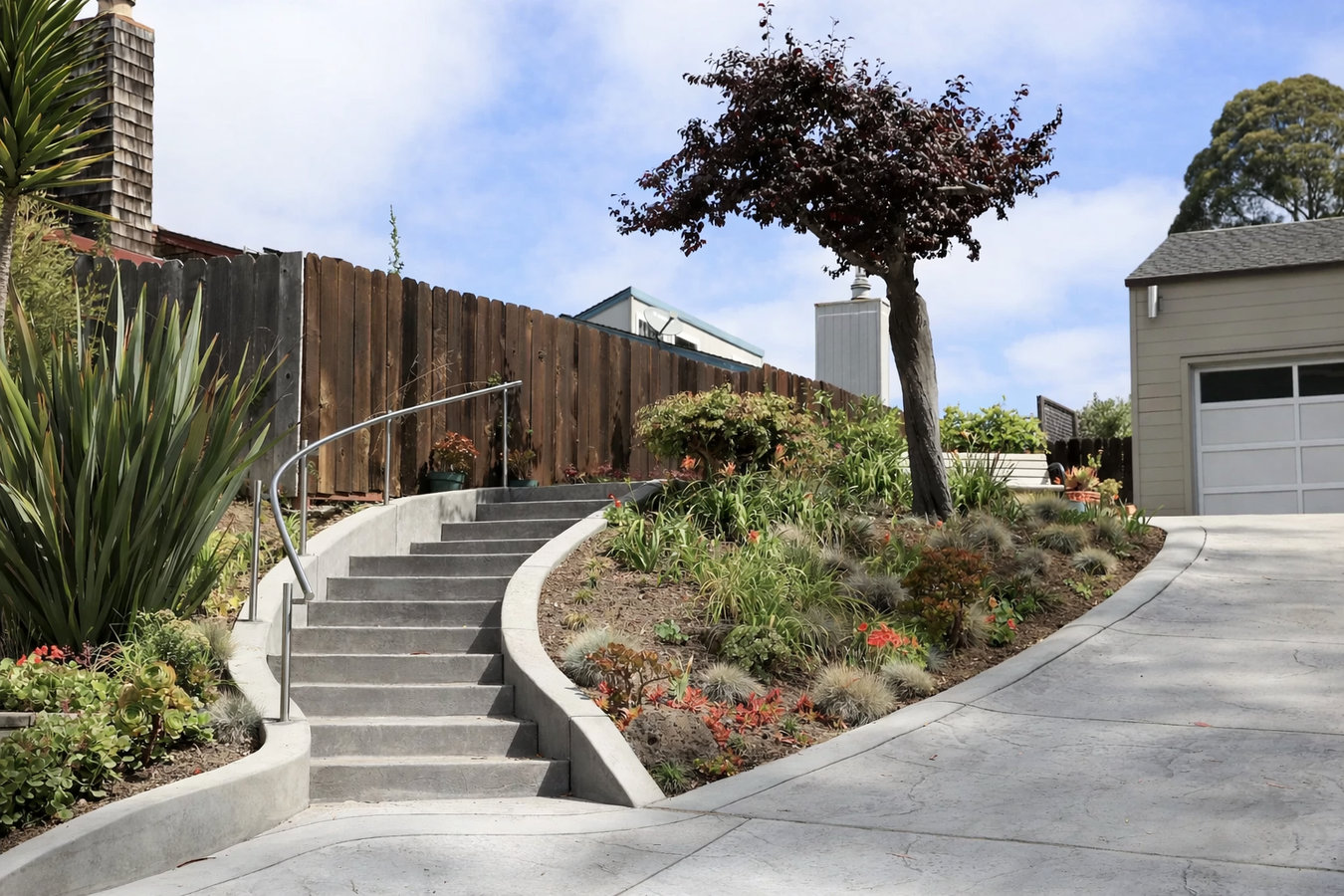 Concrete steps construction in Pocatello, ID
